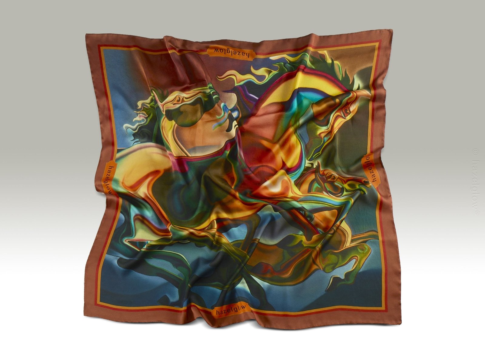 Fashion, Silk Scarf 5,