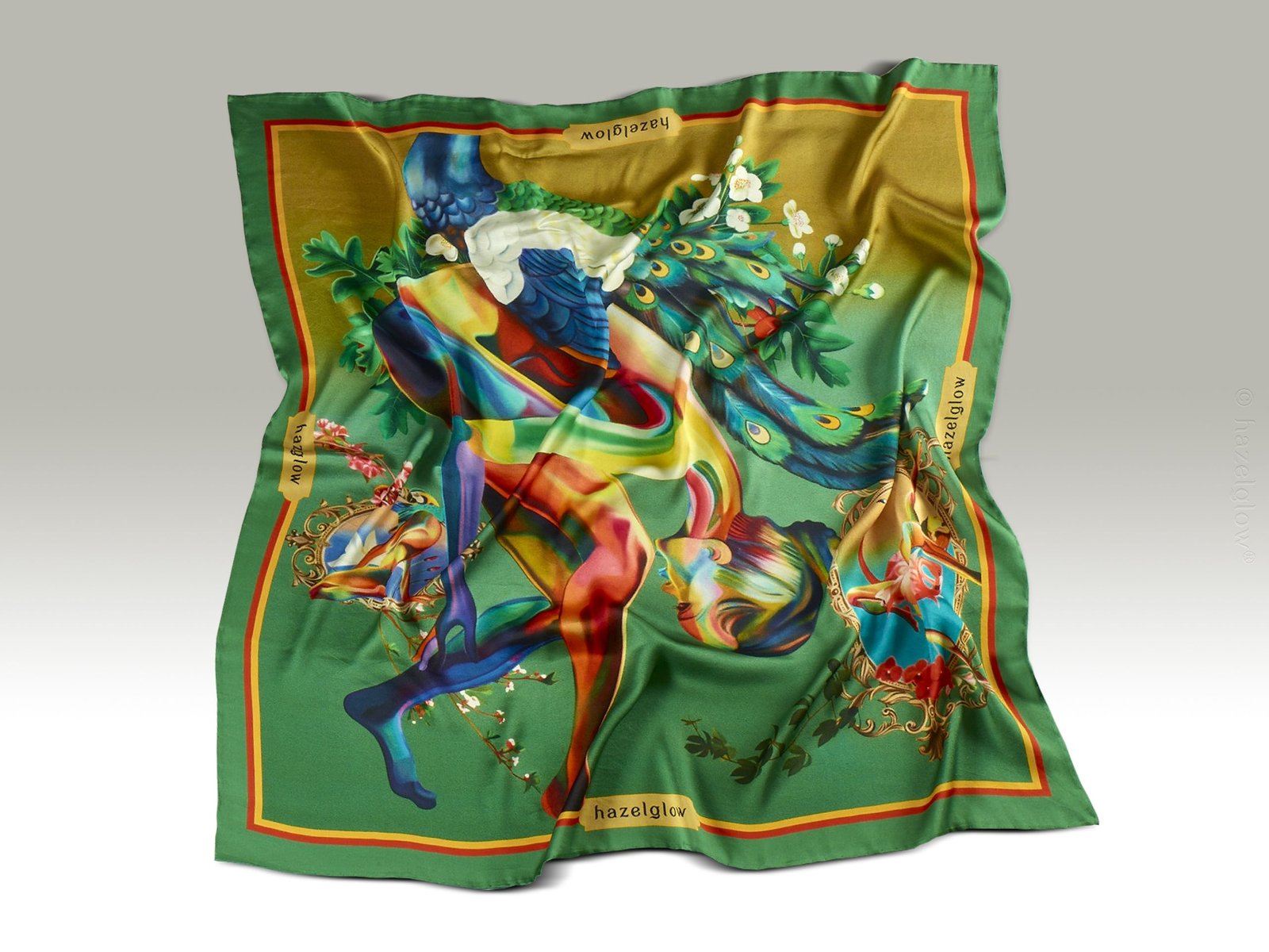 Fashion, Silk Scarf 8,