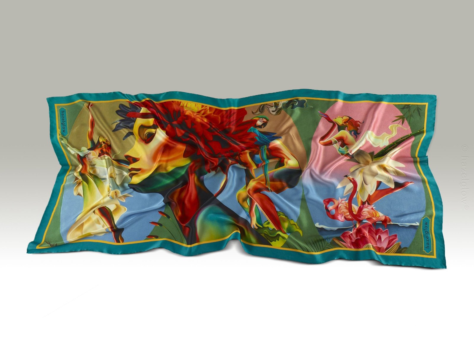 Fashion, Silk Scarf 11,