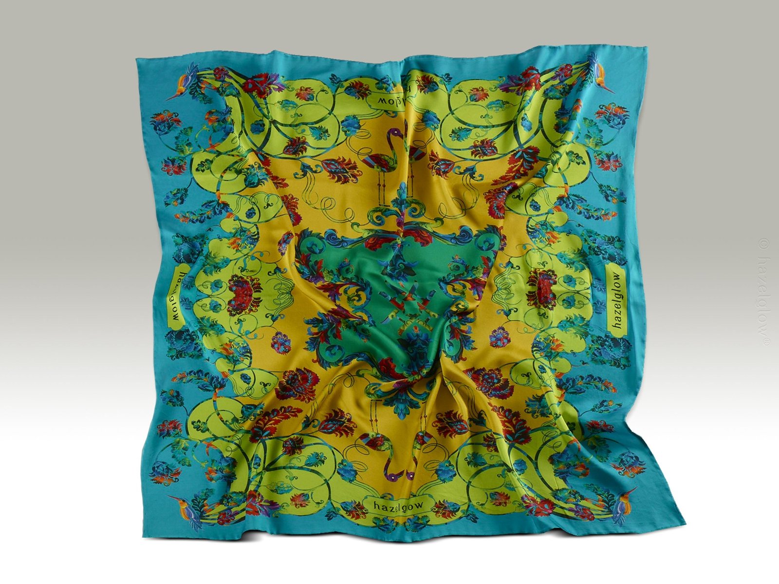 Fashion, Silk Scarf 22,