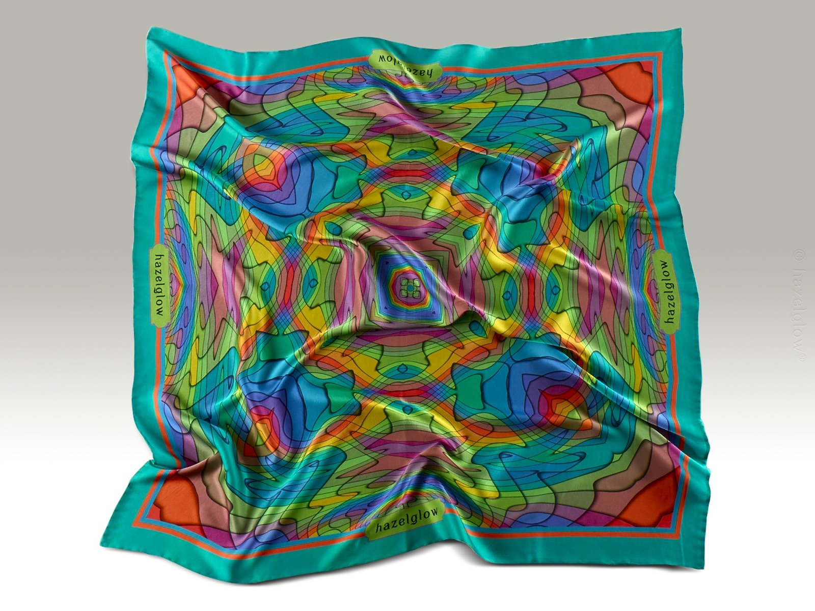 Fashion, Silk Scarf 25,