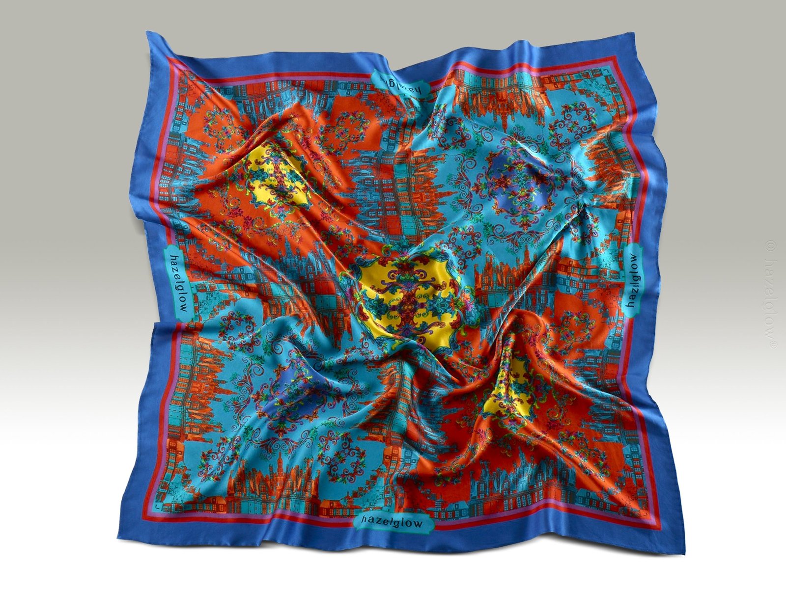 Fashion, Silk Scarf 26,