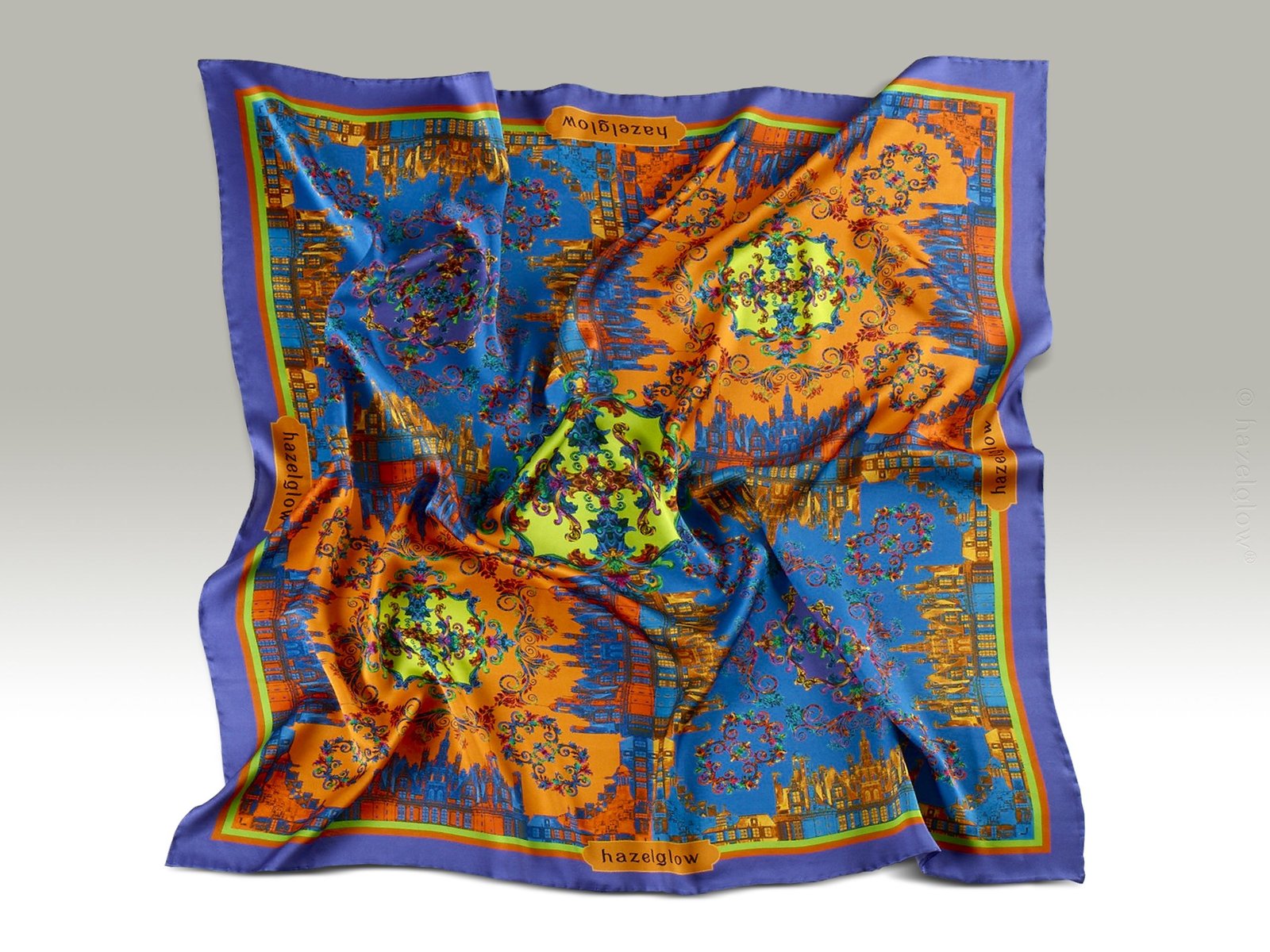 Fashion, Silk Scarf 27,